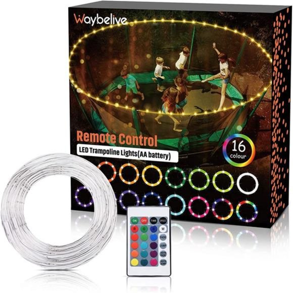 LED Trampoline Lights, Remote Control Trampoline Rim LED Light for Trampoline - Picture 5 of 7